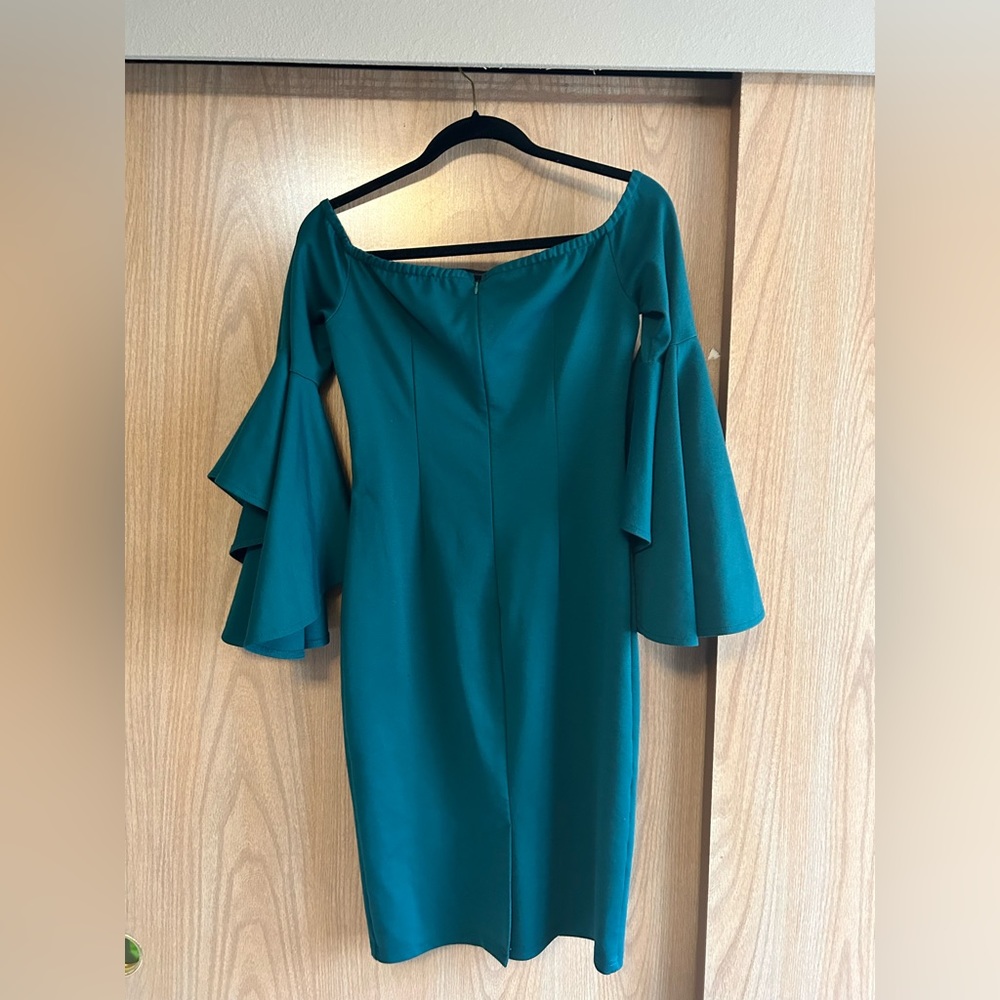 Teal dress